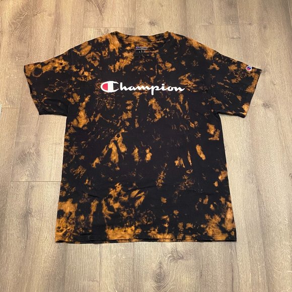 Champion Bleach Dye T-Shirt - Picture 1 of 1